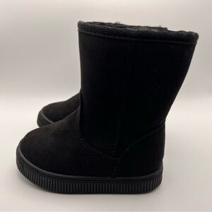 NET Cat & Jack Black Suede Boots